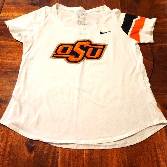 Women's OSU Oklahoma State University Nike Tee Shirt - Picture 1 of 6